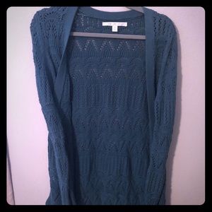 CARDIGAN LAUREN CONRAD WOVEN DESIGN SIZE M WOMENS